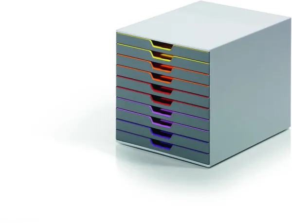 Durable Varicolor Drawer Cabinet